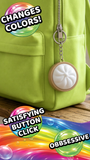 Novelty Brands - Fun Doh Dumpling Light-Up Click Fidget Keychain- 12/Display : Wholesale Price