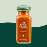 Simply Organic - Cayenne Pepper, Certified Organic, 25-35K HU, 2.5 Oz