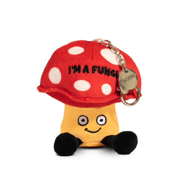 Punchkins - Funny Plush Mushroom Bag Charm  Soft Toy Cute Gift Stuffed