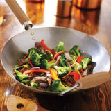 HIC - Harold Import Co. - Helen's Asian Kitchen Carbon Steel Stir Fry Pan, 14in