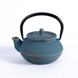 Urban Tokyo - 10oz Cast Iron Tea Pot Hobnail Sky Blue (1/12)