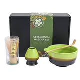 Urban Tokyo - 4 Piece Ceremonial Matcha Bowl Whisk Stand and Scoop Set (1/10)