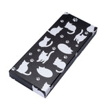 Urban Tokyo - Black White Cat 2 Pair Wooden Chopsticks and Chopsticks Rests Gift Set (1/80)