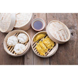HIC - Harold Import Co. - Helen's Asian Kitchen Bamboo Steamer With Lid, 6in
