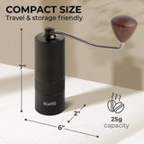 Kaffe - Kaffe Handheld Manual Burr Coffee Grinder - KF2071