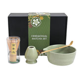 Urban Tokyo - 4 Piece Ceremonial Matcha Bowl Whisk Stand and Scoop Set (1/10)