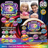 Novelty Brands - Fun Doh Squishy Mystery Mini Petite 2.5" Dumpling Toy: Wholesale Price