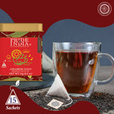 PRIDE INDIA BRANDS - Assamese Gold English Breakfast Tea Bags: 15 Count Box
