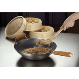 HIC - Harold Import Co. - Helen's Asian Kitchen Carbon Steel Stir Fry Pan, 14in