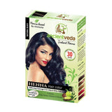 DESIGNS BY DEEKAY INC - Natural Black Henna Hair Color with Brush & Gloves 6 pcs min