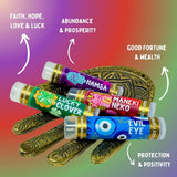 Crazy Rumors - Happy Juju - Hamsa Lip Balm Hangcard