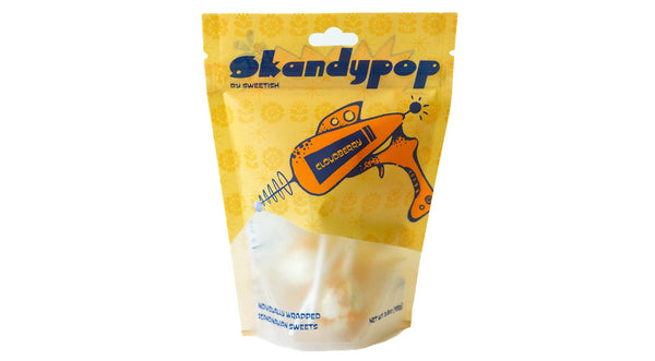 Sweetish- Swedish Candy Wholesale - SkandyPop Cloudberry 3.6oz Bag