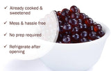 Syruvia - 2 LB Blueberry Flavored Popping Boba