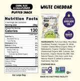 CauliPuffs - CauliPuffs White Cheddar Puffs (12pk) Large Bags