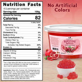 Syruvia - 1 LB Pomegranate Flavored Popping Boba