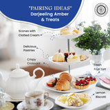 PRIDE INDIA BRANDS - Darjeeling Amber: Afternoon Black Tea Bags: 15 Count Box