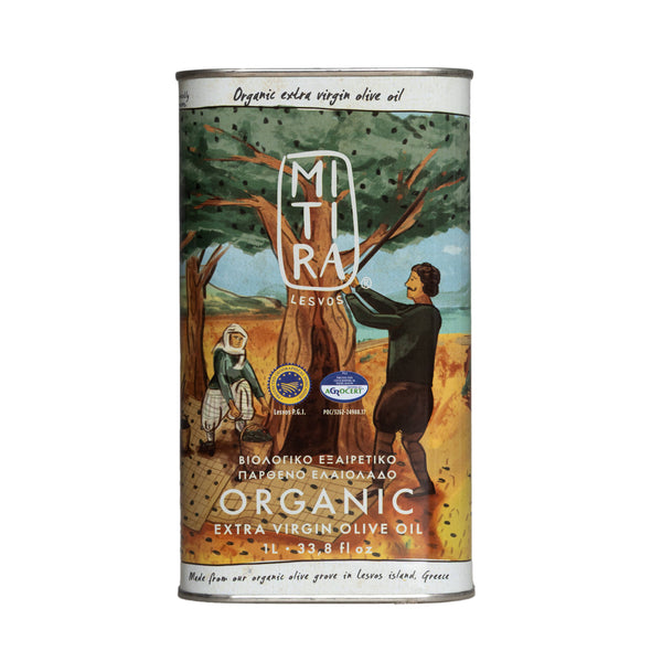 Hellenic Farms - Mitira Organic Extra Virgin Olive Oil: Medium