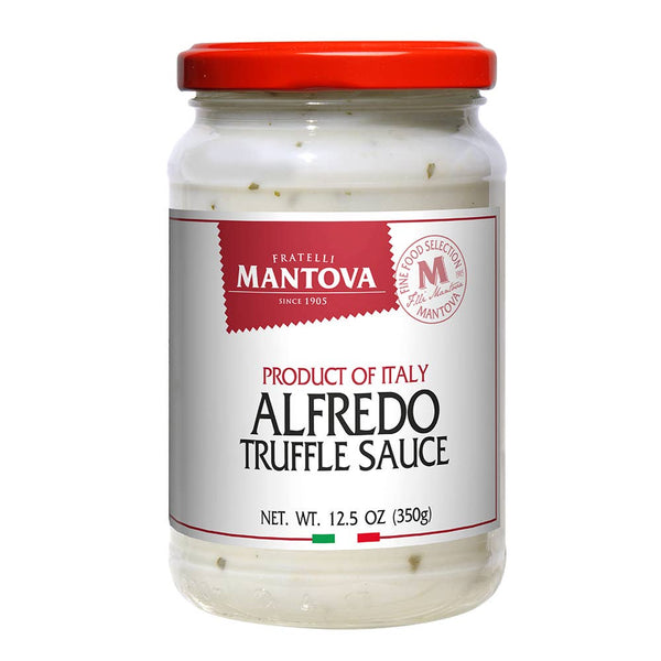 Fine Italian Food - Mantova Alfredo Truffle Sauce, 12.5 oz.