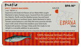 Matiz - Matiz Spicy Tomato Mackerel - 3 oz tin
