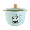 Urban Tokyo - Curious Panda 26oz Bowl with Lid and Chopsticks (6/18)