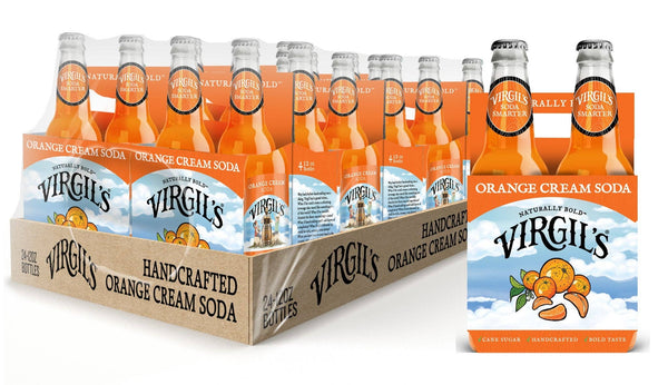 Reed’s, Inc. - VIRGIL'S ORANGE CREAM SODA 24 PACK GLASS