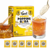 Twrl Milk Tea - Honey Popping Boba Toppings 6 Pack - Dye-Free, Gluten-Free