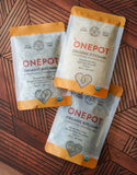 Pure Indian Foods - OnePot Kitchari Single Pack Ready-to-Cook Meals, Organic: No.1 - Sprouted Brown Rice & Sprouted Whole Mung Beans