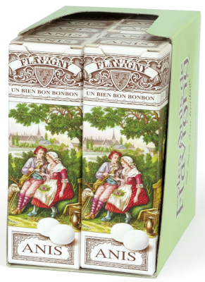 French Feast - Anis de Flavigny Pocket-size box 18g original  anise