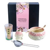 Urban Tokyo - 5 Piece Ceremonial Matcha Bowl Whisk Stand Strainer and Scoop Set (1/24)