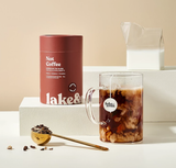 Lake & Oak Tea Co. - Not Coffee - Superfood Tea Blend: Pyramid Tea Bags - Retail Canister