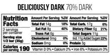 Taza Chocolate - Deliciously Dark 70% Chocolate Bar