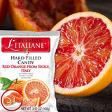 Fine Italian Food - Le Specialità Italiane Candy with Red Orange, 3.52 oz.