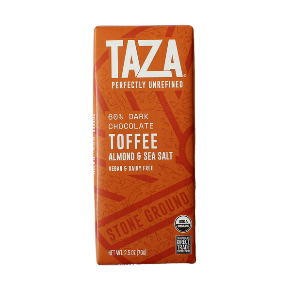 Taza Chocolate - Toffee, Almond, & Sea Salt Bar
