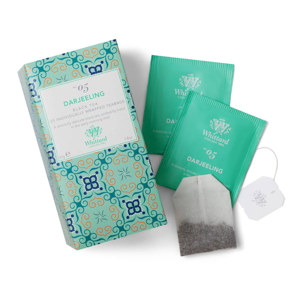 Whittard of Chelsea - Whittard Darjeeling 25 individually wrapped teabags