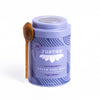 JusTea - Cream Earl Grey Tin & Spoon - Organic, Fair-Trade, Black Tea