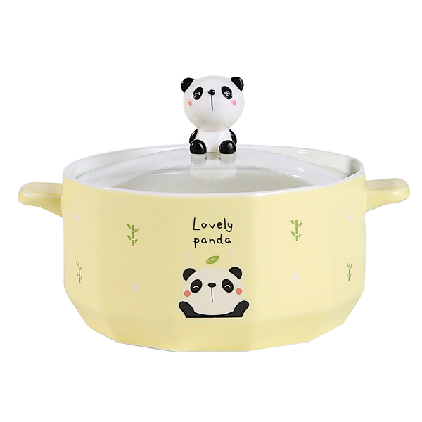 Urban Tokyo - Panda Bear 30oz Bowl with Lid (6/24)