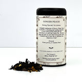 Oliver Pluff & Company - Ginger Peach Tea -- Loose Tea in  Signature Tea Tin