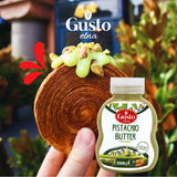 Wholesale Italian Food - Gusto Etna, Pistachio Butter Squeeze Botttle 200 g (7.05 oz), Sicilian Pistachio Cream