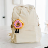 Punchkins - Plush Donut Cute Bag Charm  Soft Cuddly Toy Funny Gift