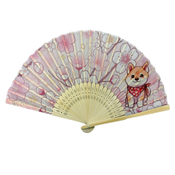 Urban Tokyo - Shiba Inu Paper Folding Fan (50/300)