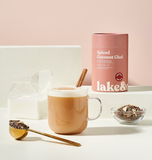 Lake & Oak Tea Co. - Spiced Coconut Chai - Superfood Tea Blend: Pyramid Tea Bags - Retail Canister