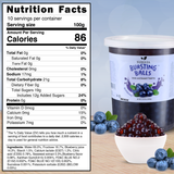 Syruvia - 2 LB Blueberry Flavored Popping Boba