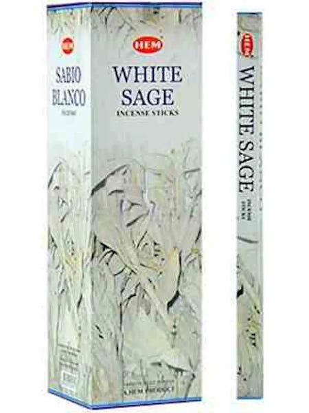 Designs by Deekay Inc. - HEM - White Sage Square Incense Sticks