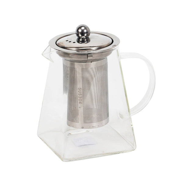Urban Tokyo - 25oz 6"H Square Glass Tea Pot (1/24)