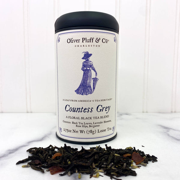 Oliver Pluff & Company - Countess Grey Tea - Loose Tea in Signature Tea Tin
