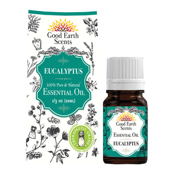 Designs by Deekay Inc. - Good Earth Scents - Eucalyptus Essential Oil (10 ml.)
