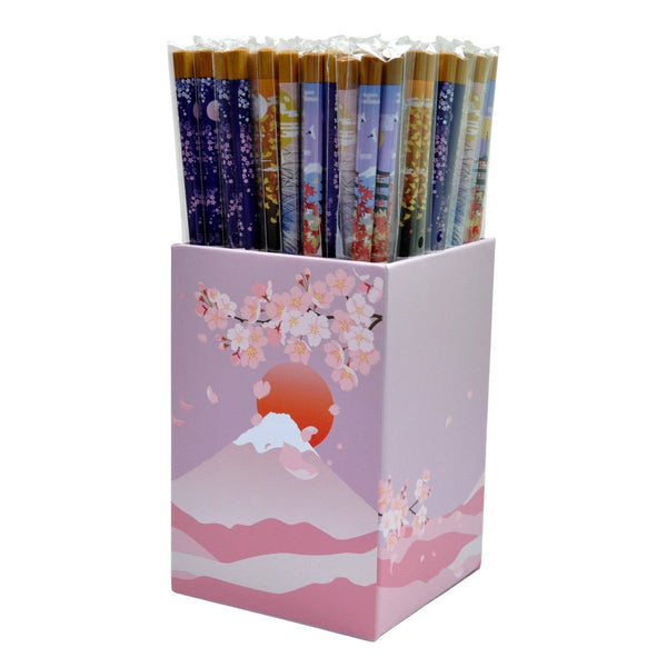 Urban Tokyo - 50 Pairs Assorted Chopsticks Set with Color Box (1/8)