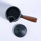 Urban Tokyo - Kyusu Style Side Handle 18.5oz Cast Iron Tea Pot (1/8)