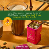 Diaspora Spice Co. - Chai Spice (Spice Blend) - For Lattes & Baking: 45g Everyday Tin