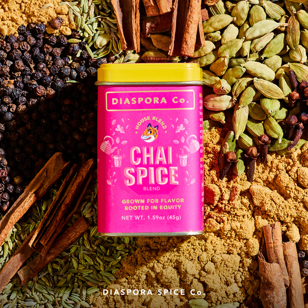 Diaspora Spice Co. - Chai Spice (Spice Blend) - For Lattes & Baking: 45g Everyday Tin
